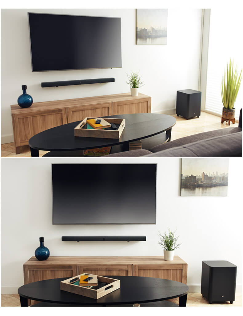 JBL BAR 3.1 家用电视音响 客厅家庭影院 回音壁音箱 无线低音炮套装
